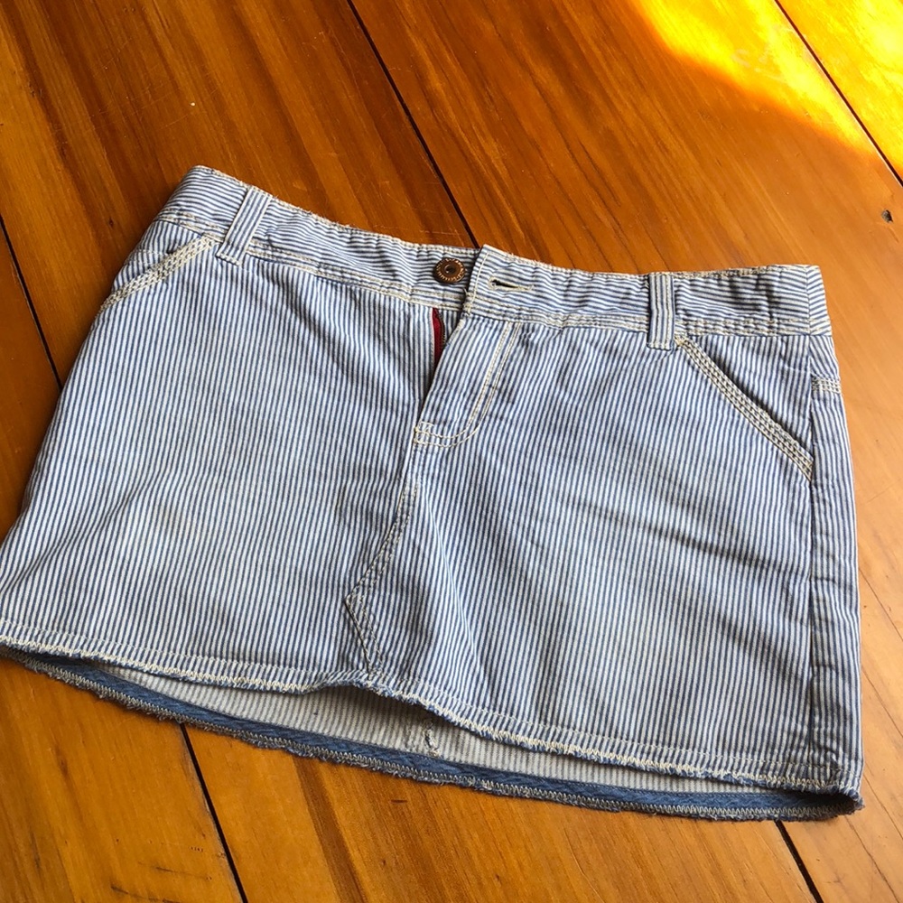 American eagle striped skirt